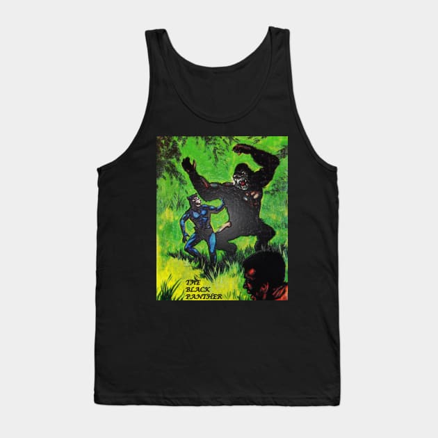 The Black Panther - Shroud over the Forest (Unique Art) Tank Top by The Black Panther